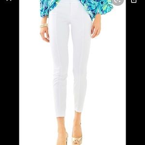 Lilly Pulitzer White Ankle Pants